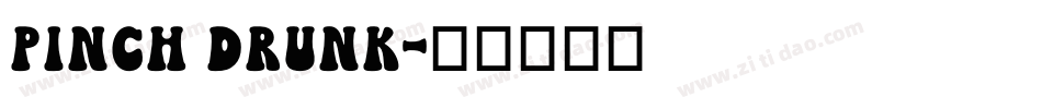 Pinch Drunk字体转换